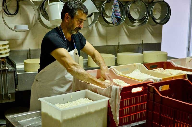 cheese-making