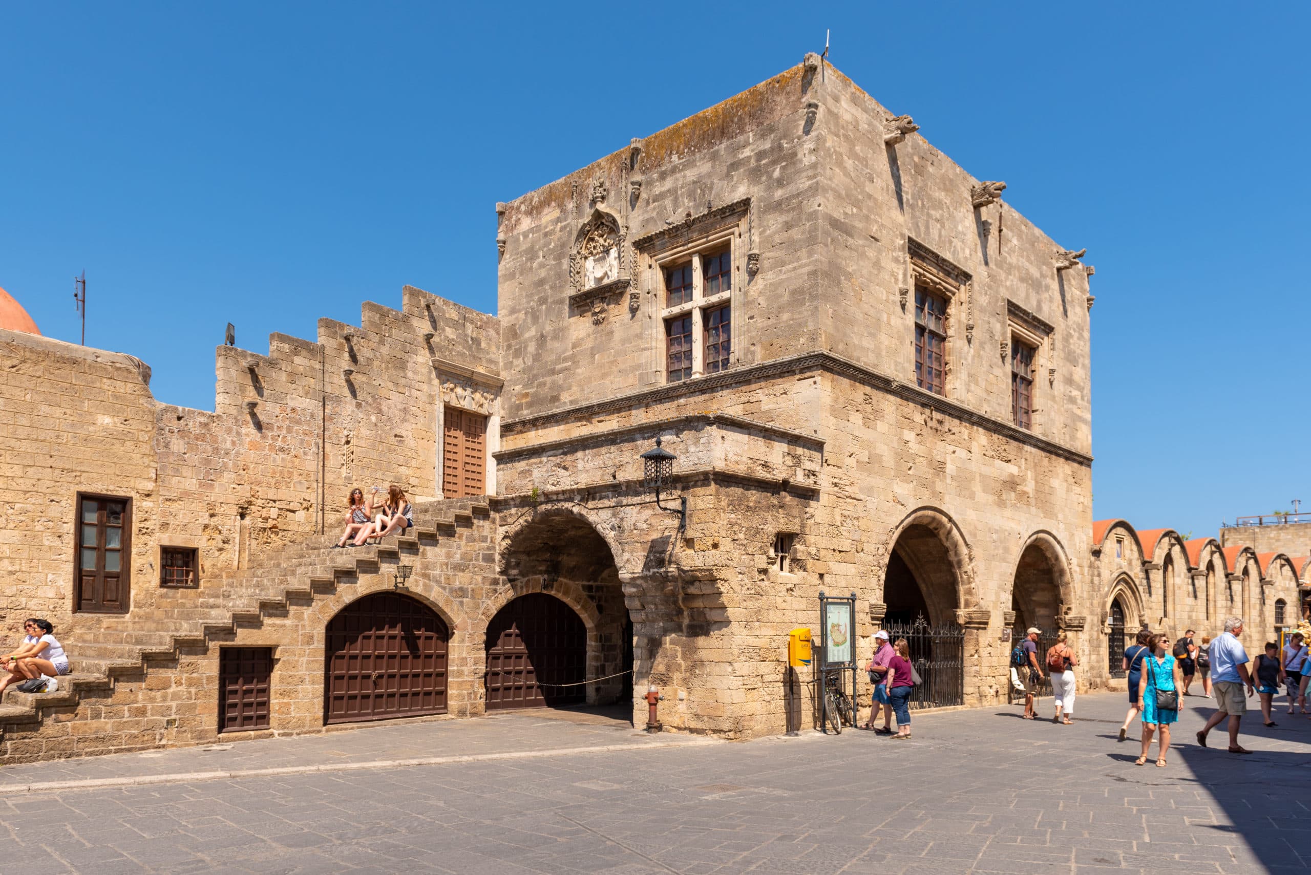 Rhodes,,Greece,-,May,13,,2018:,The,Historic,Castellania,In