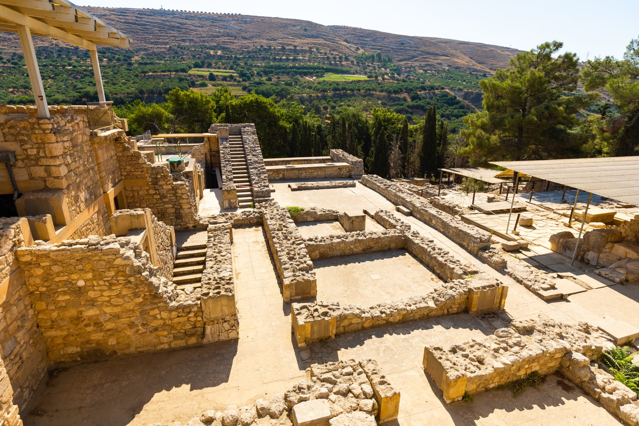Knossos,Palace,Of,The,Minoan,Civilization,And,Culture,At,Heraklion