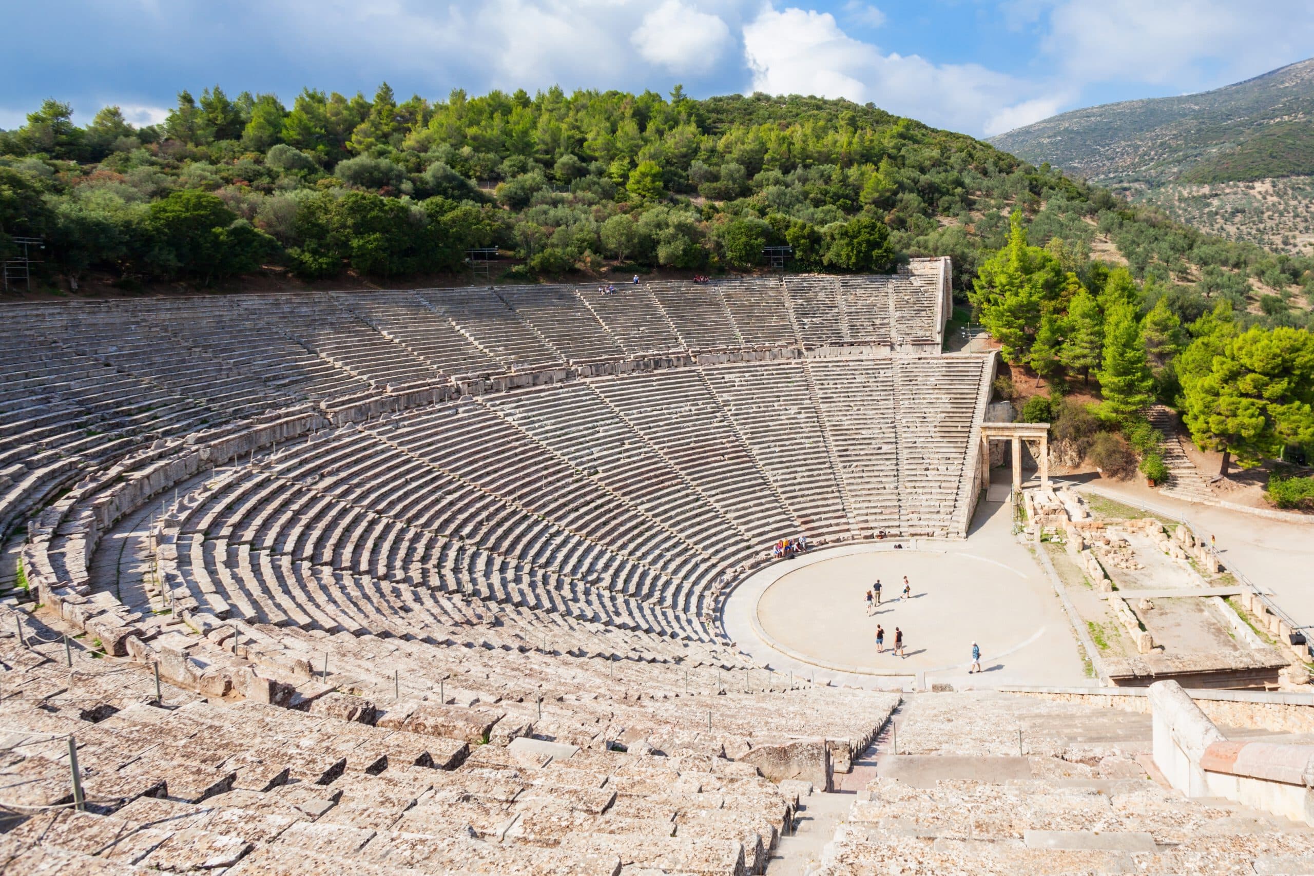 The,Epidaurus,Ancient,Theatre,Is,A,Theatre,In,The,Greek