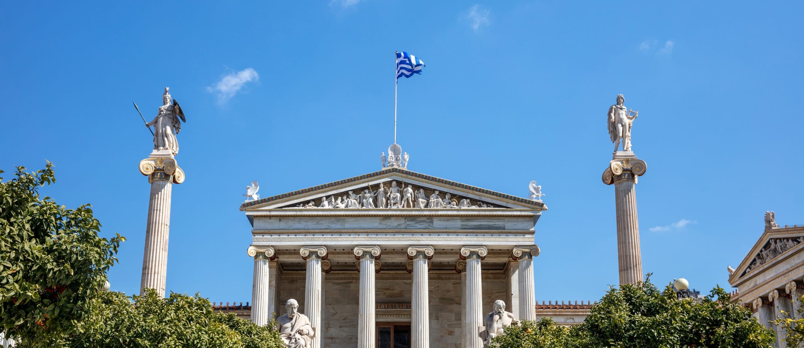 Greece,Academy,Of,Athens.,National,Research,Academy,Neoclassical,Building,Main