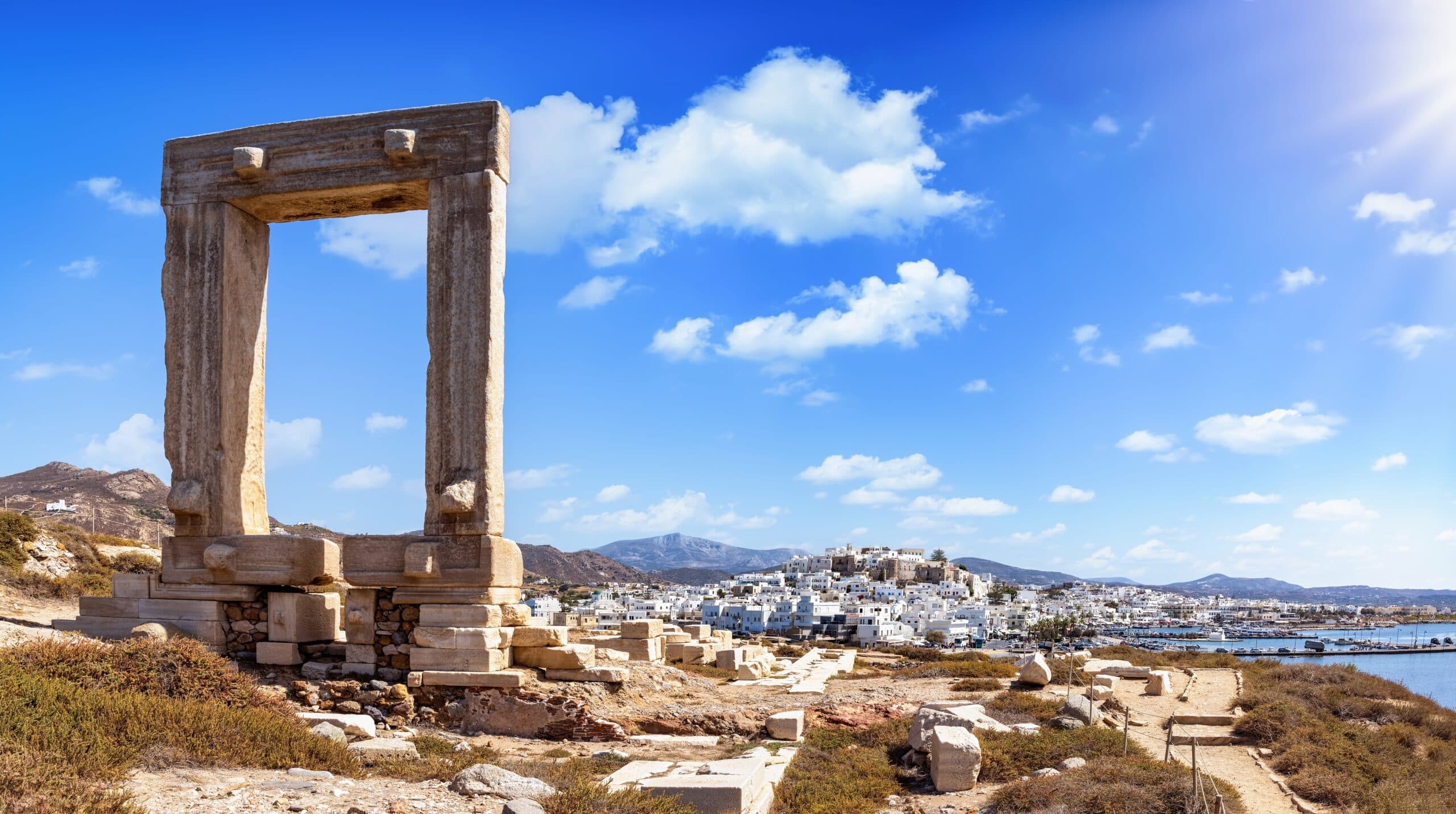 Fly from Athens to Naxos