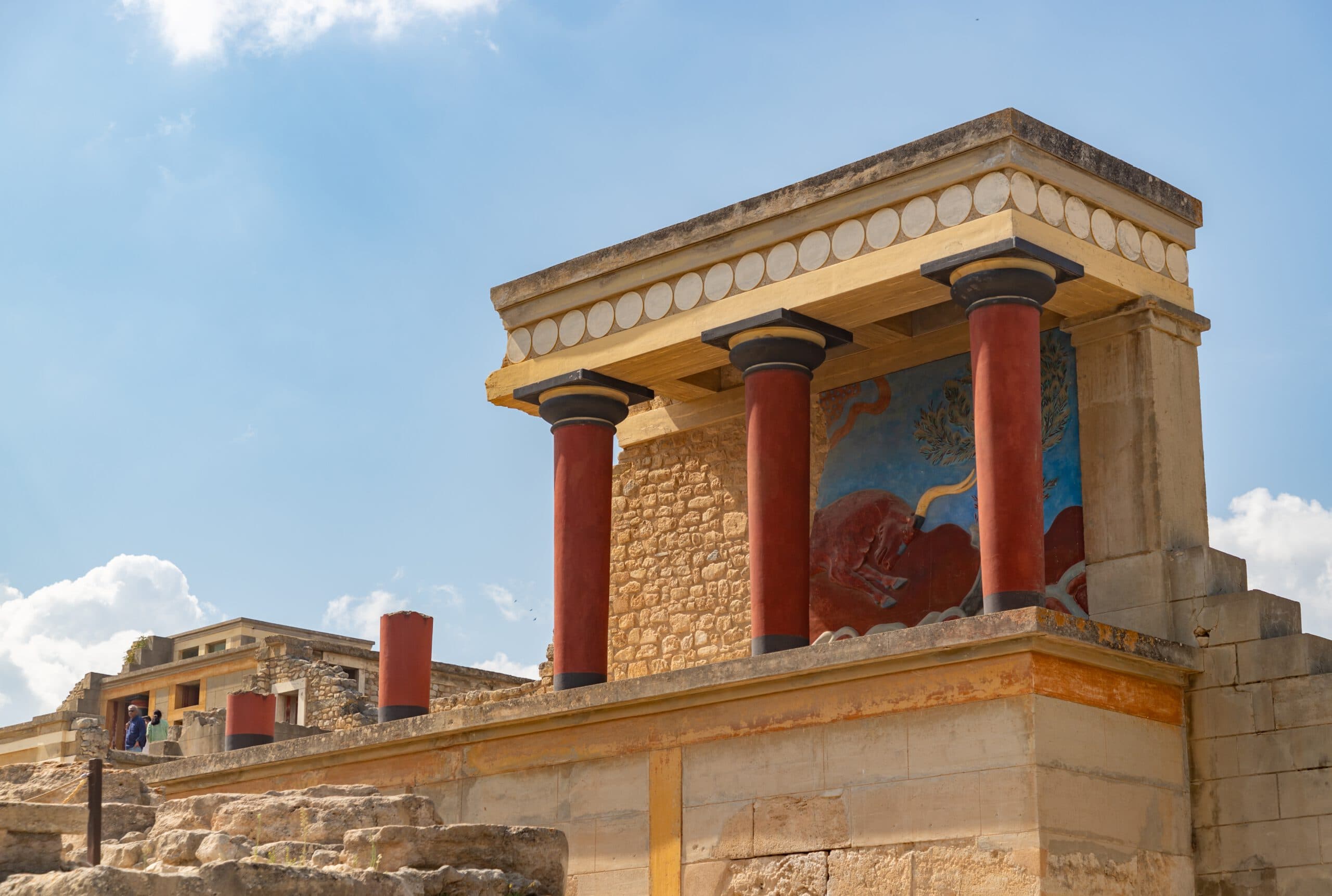 Knossos,,Crete,,Greece,-,October,2nd,,2023:,A,Picture,Of