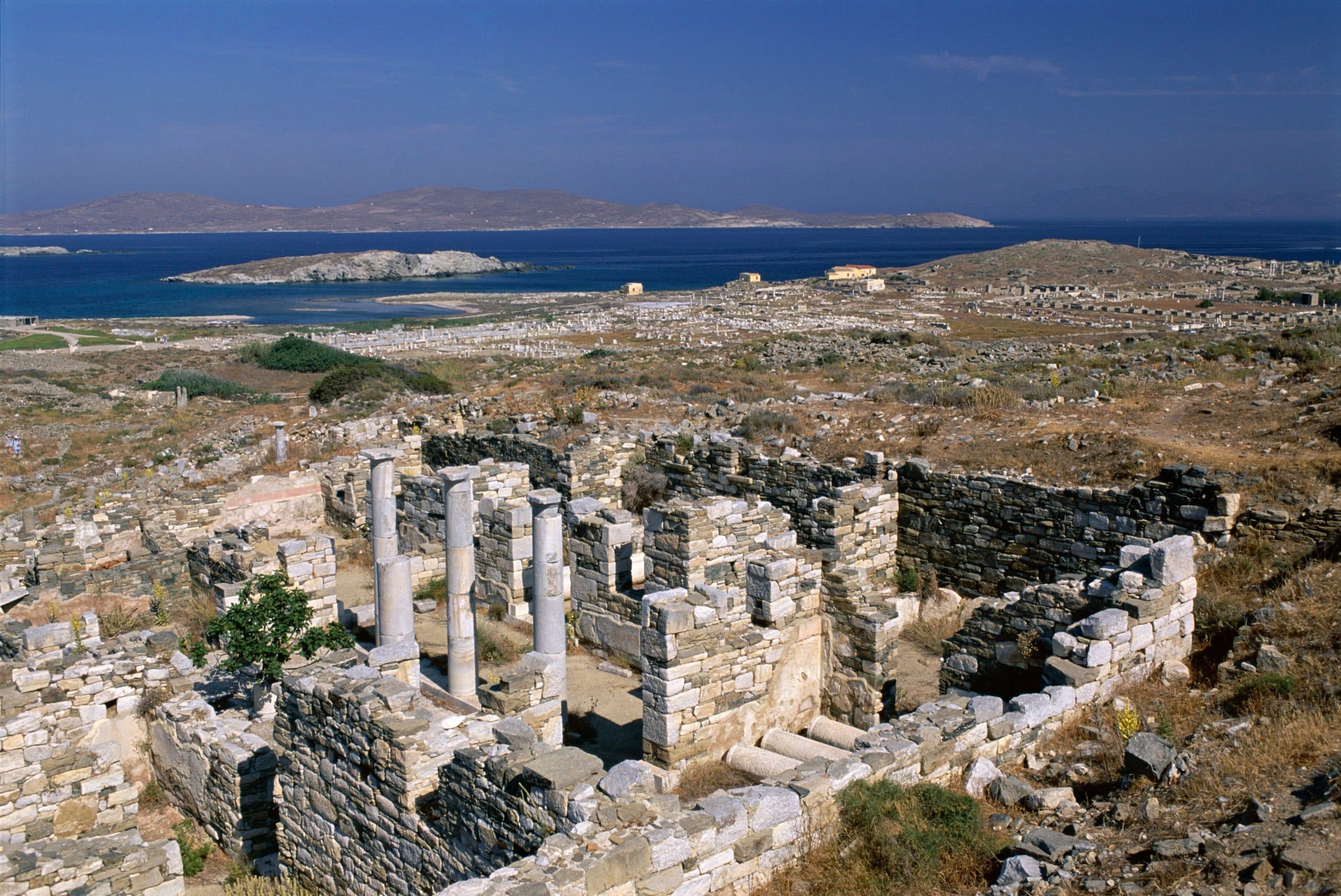 Archaeological,Site,,Delos,,Cyclades,Islands,,Greek,Islands,,Greece,,Europe