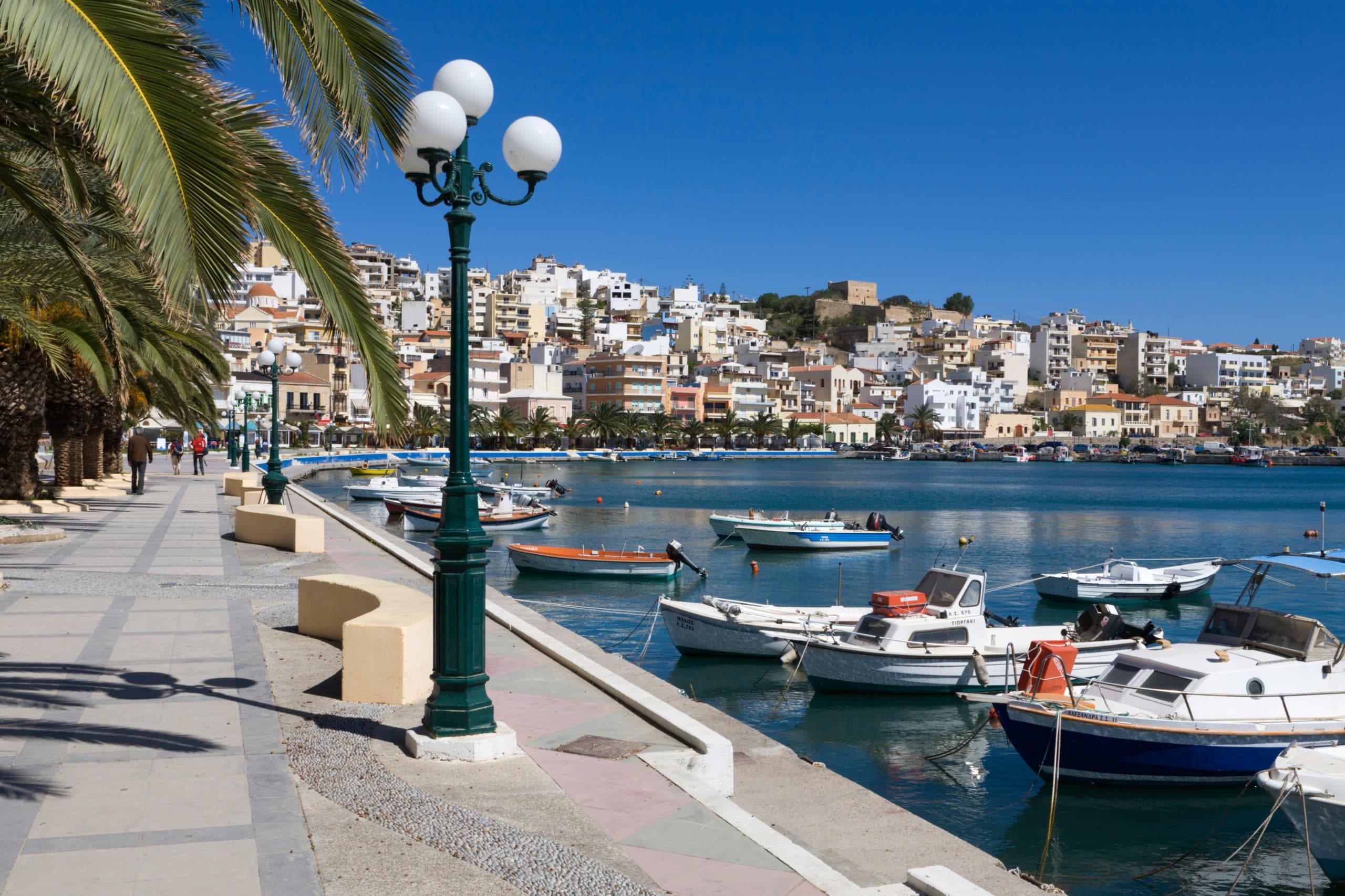 The,Harbour,,Sitia,,Lasithi,Region,,Crete,,Greek,Islands,,Greece,,Europe