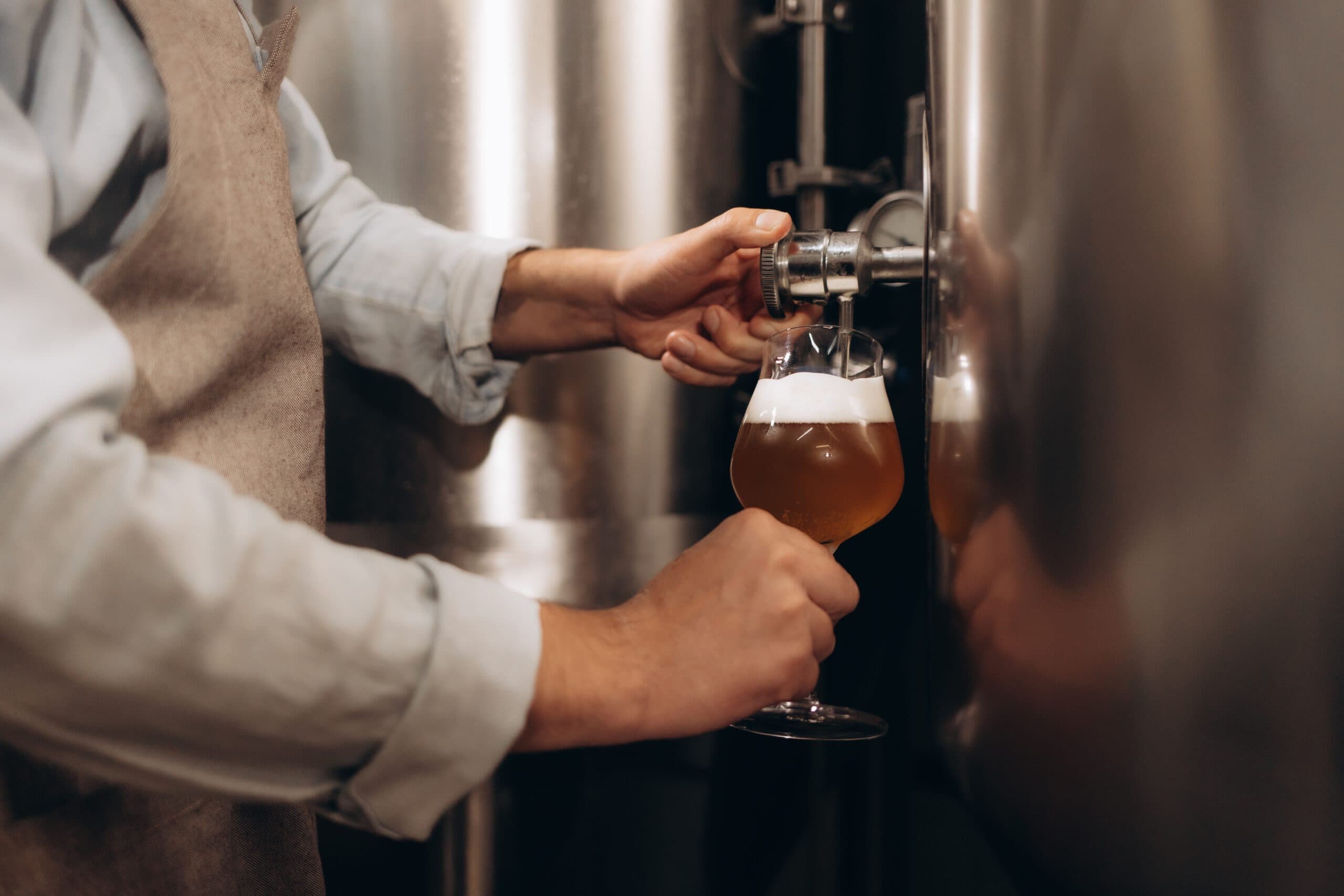 Brewery,Master,Tasting,Beer,In,Production,Facility.,Small,Family,Business,