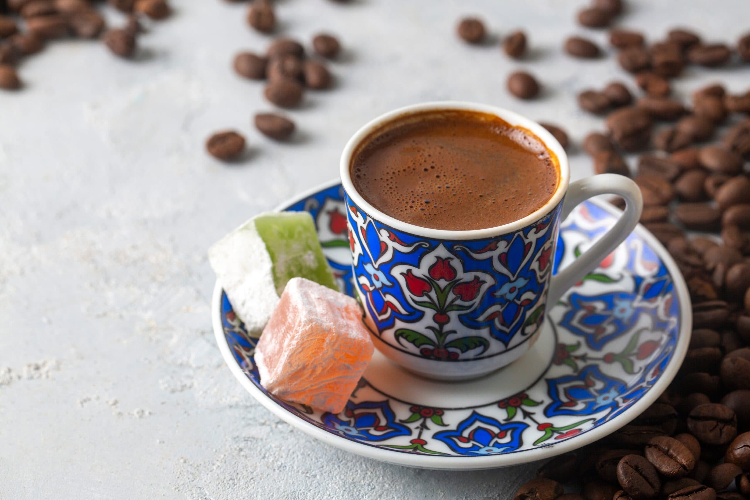 Traditional,Delicious,Turkish,Coffee,Or,Greek,Coffee