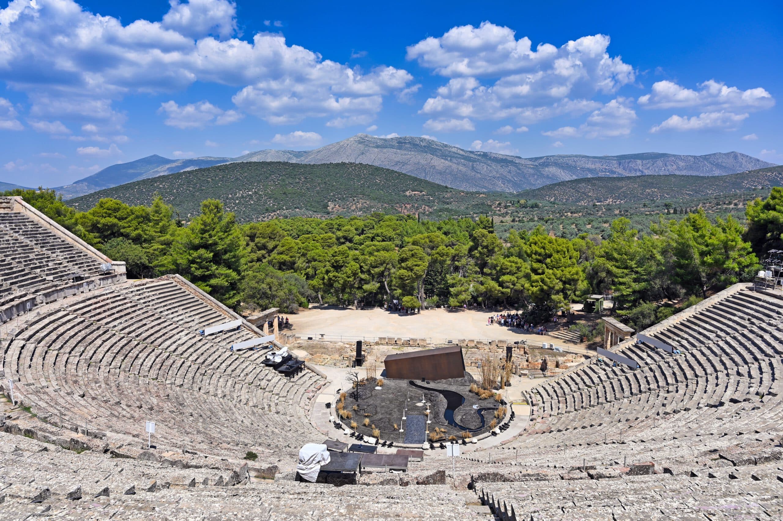 The,Epidaurus,Ancient,Theatre,Is,A,Theatre,In,The,Greek