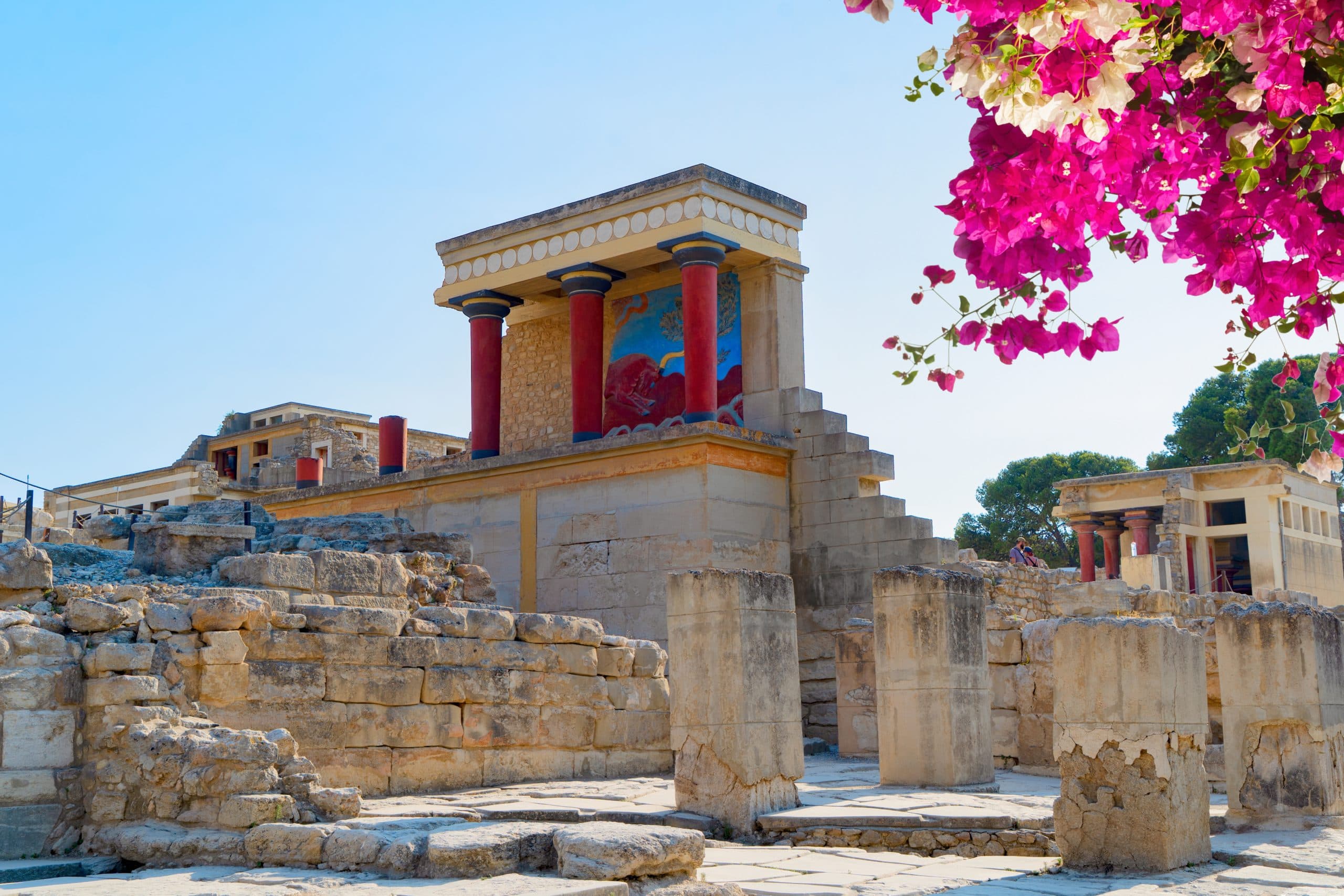 Deatil,Of,Ancient,Ruines,Of,Famouse,Knossos,Palace,At,Crete,