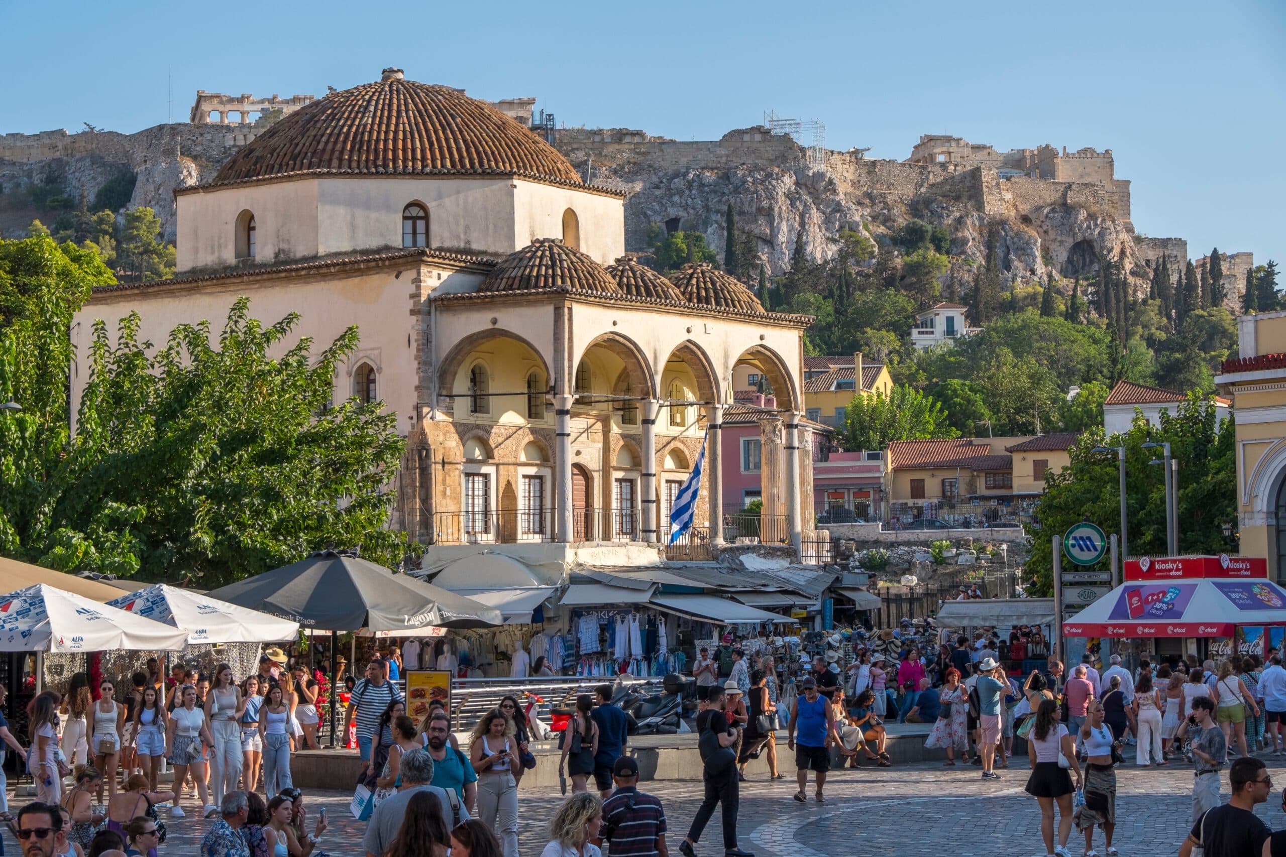 Attica,,Greece,-,September,03,,2025:,Tzistarakis,Mosque,In,Monastiraki