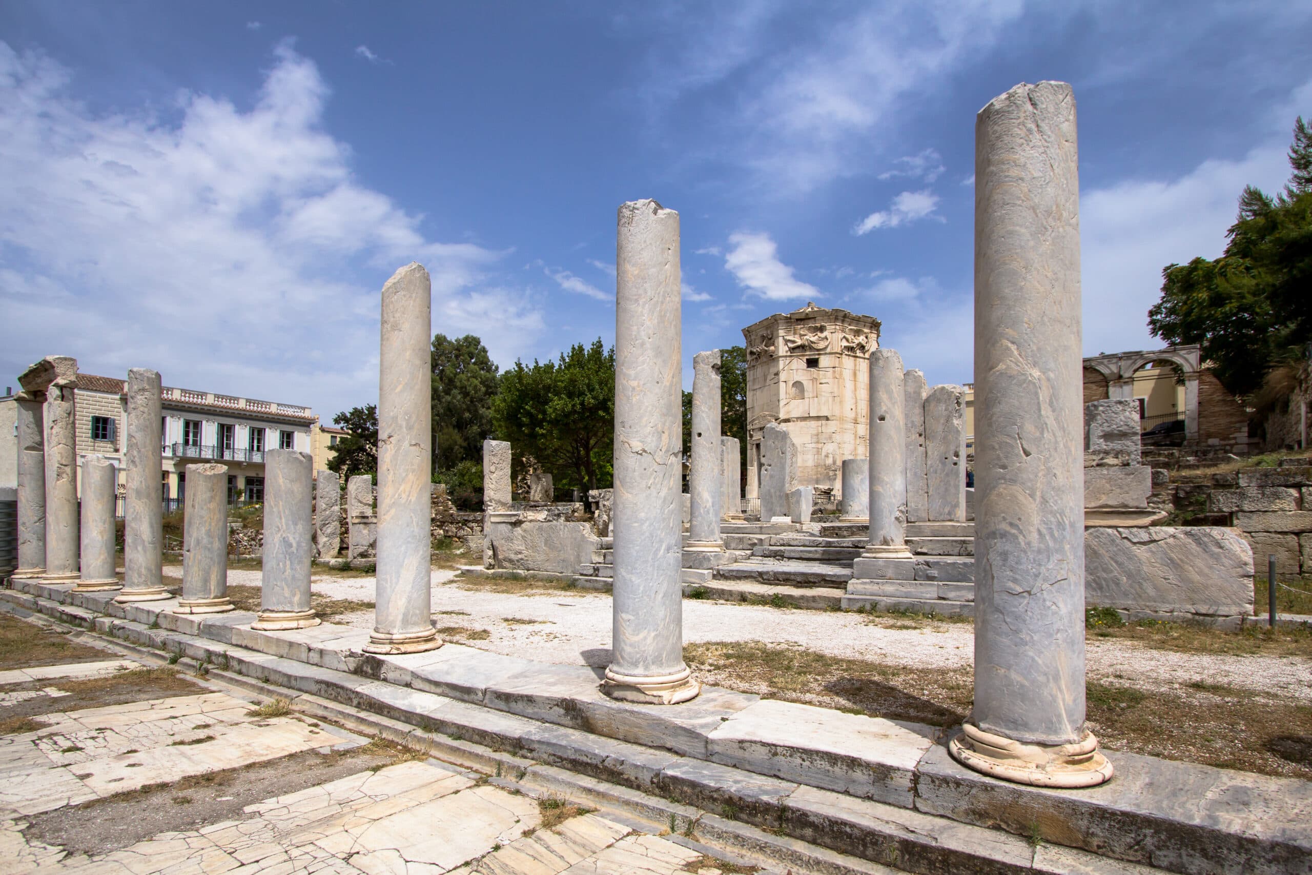 Ancient,Agora,,Athens,,Greece
