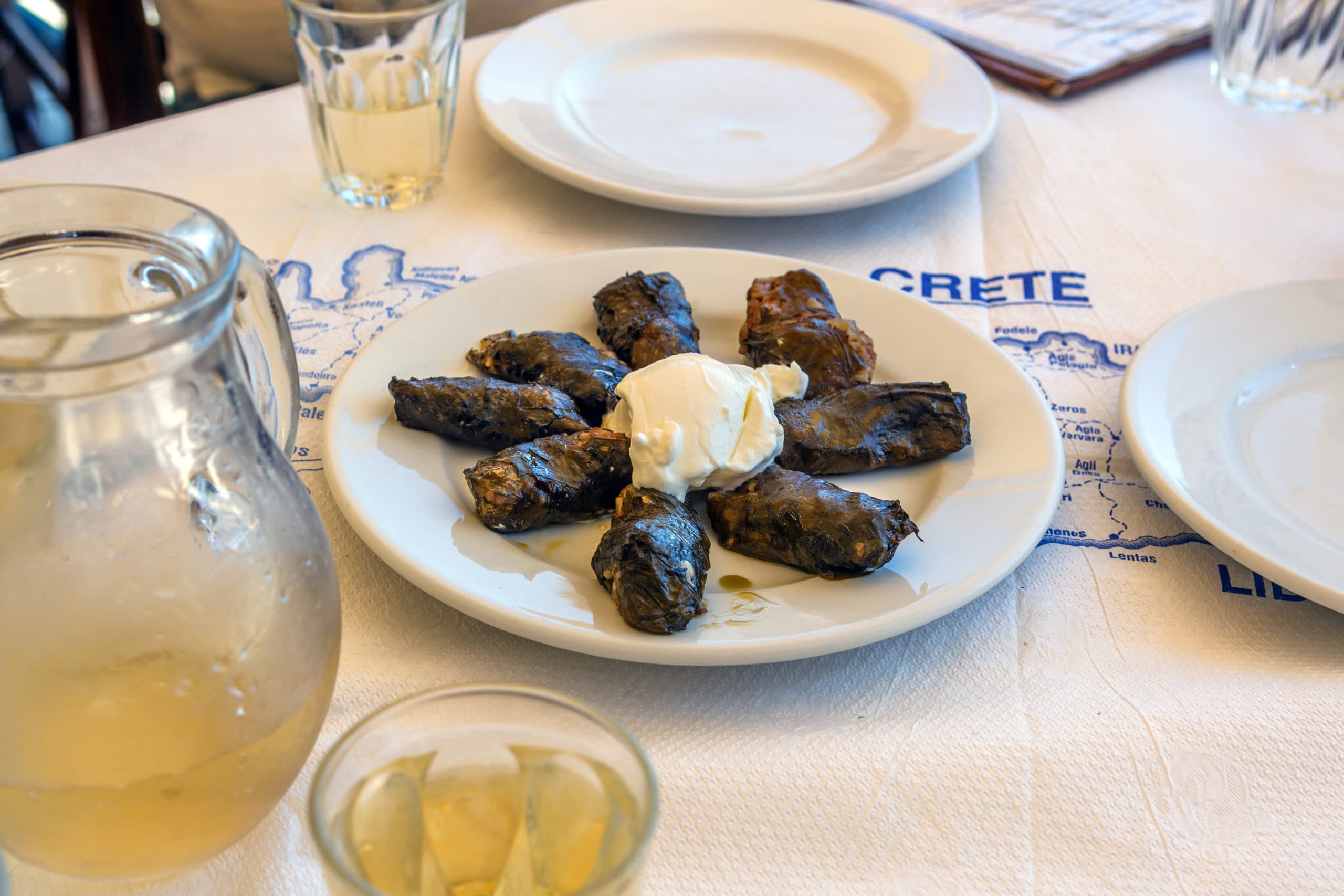 Traditional,Greek,Food,Made,From,Grape,Leaf,Filled,With,Rice
