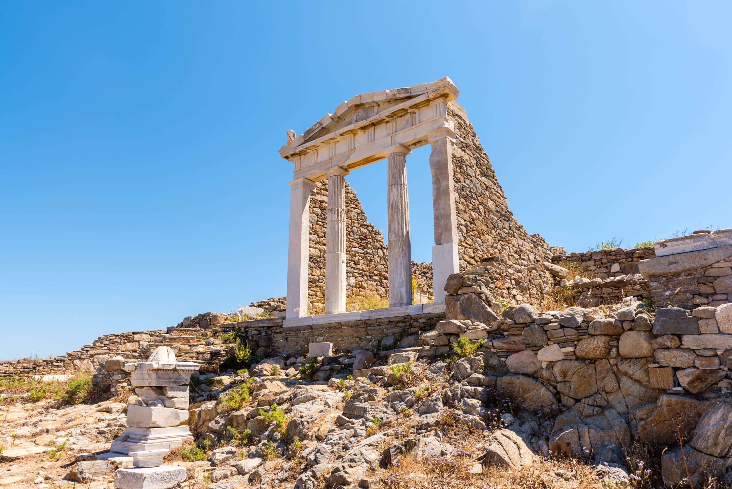 The,Temple,Of,Isis,In,Archaeological,Site,Of,Delos,Island,