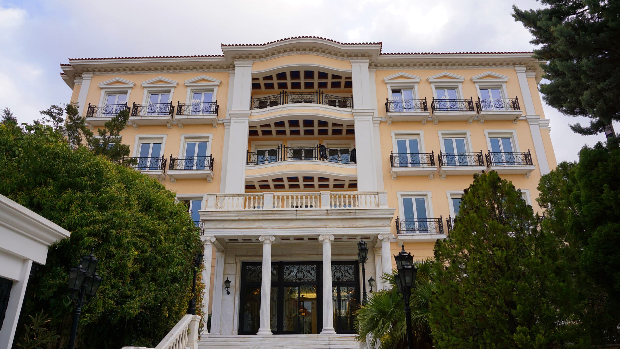 Photo,From,Neoclassica,Buildings,In,Famous,Kifisia,District,,North,Athens,
