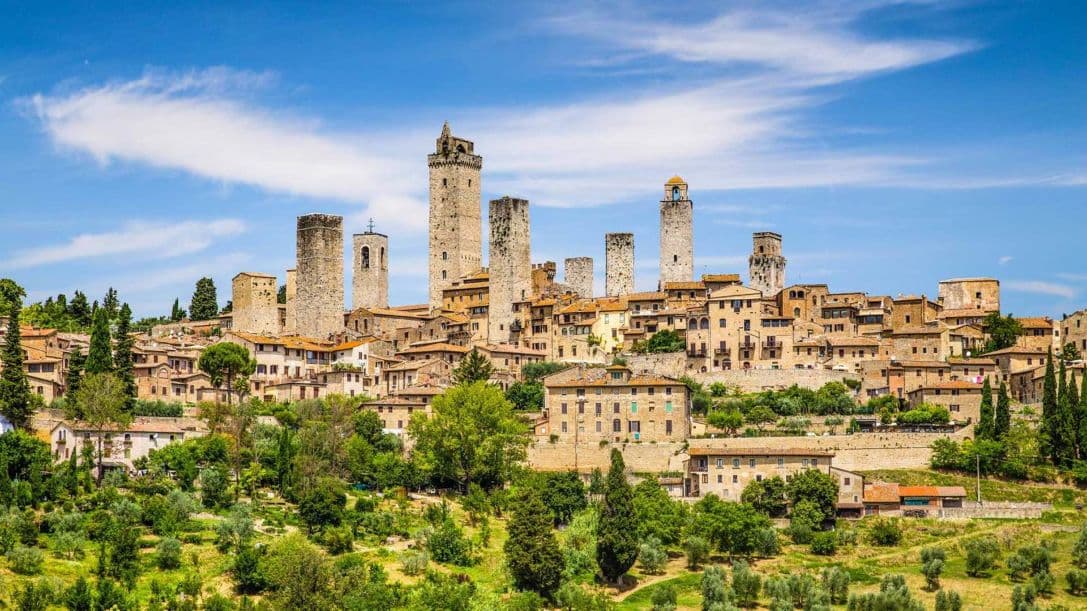 Tour of San Gimignano and Siena with Wine Tasting