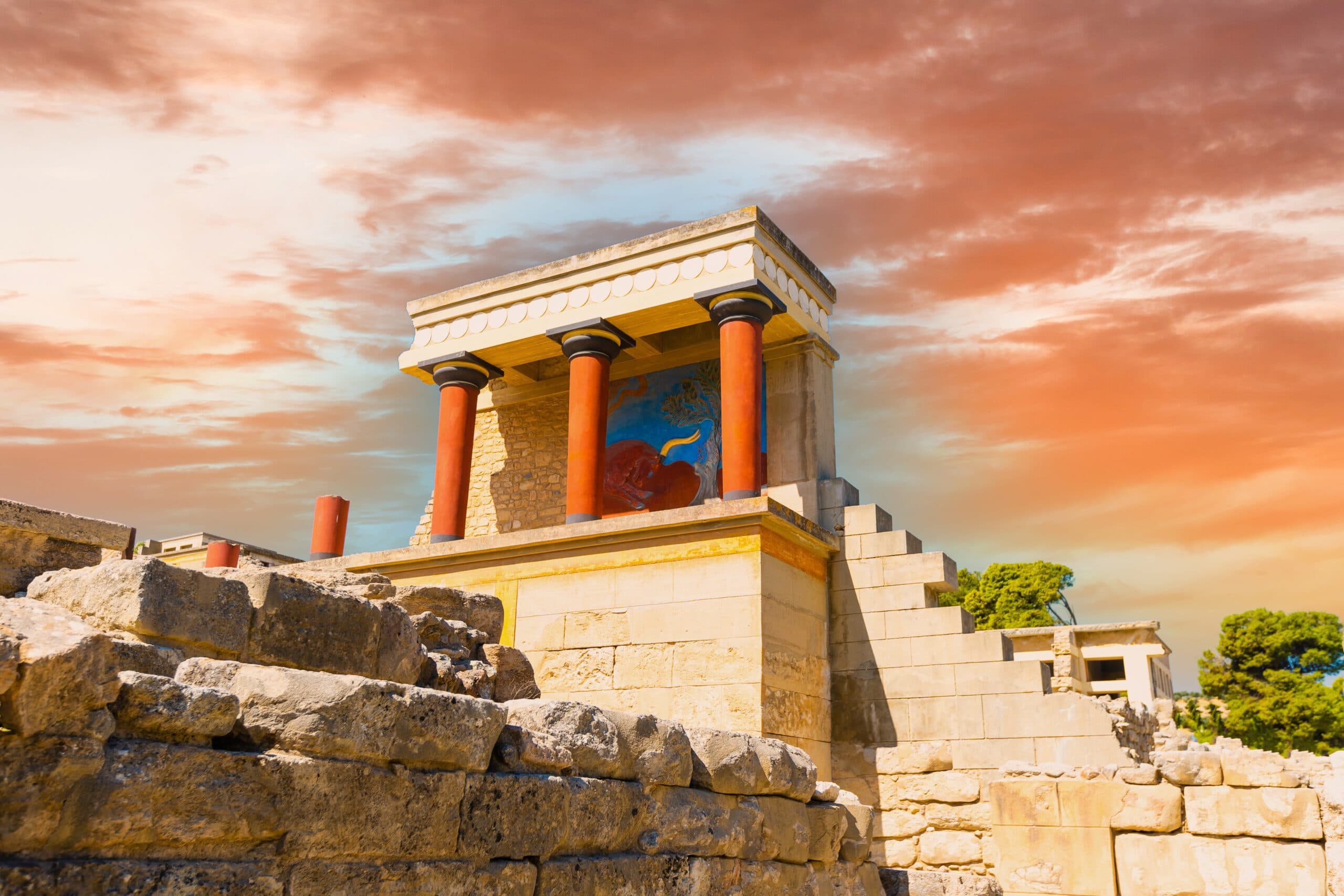 Chania to Knossos Palace and Heraklion