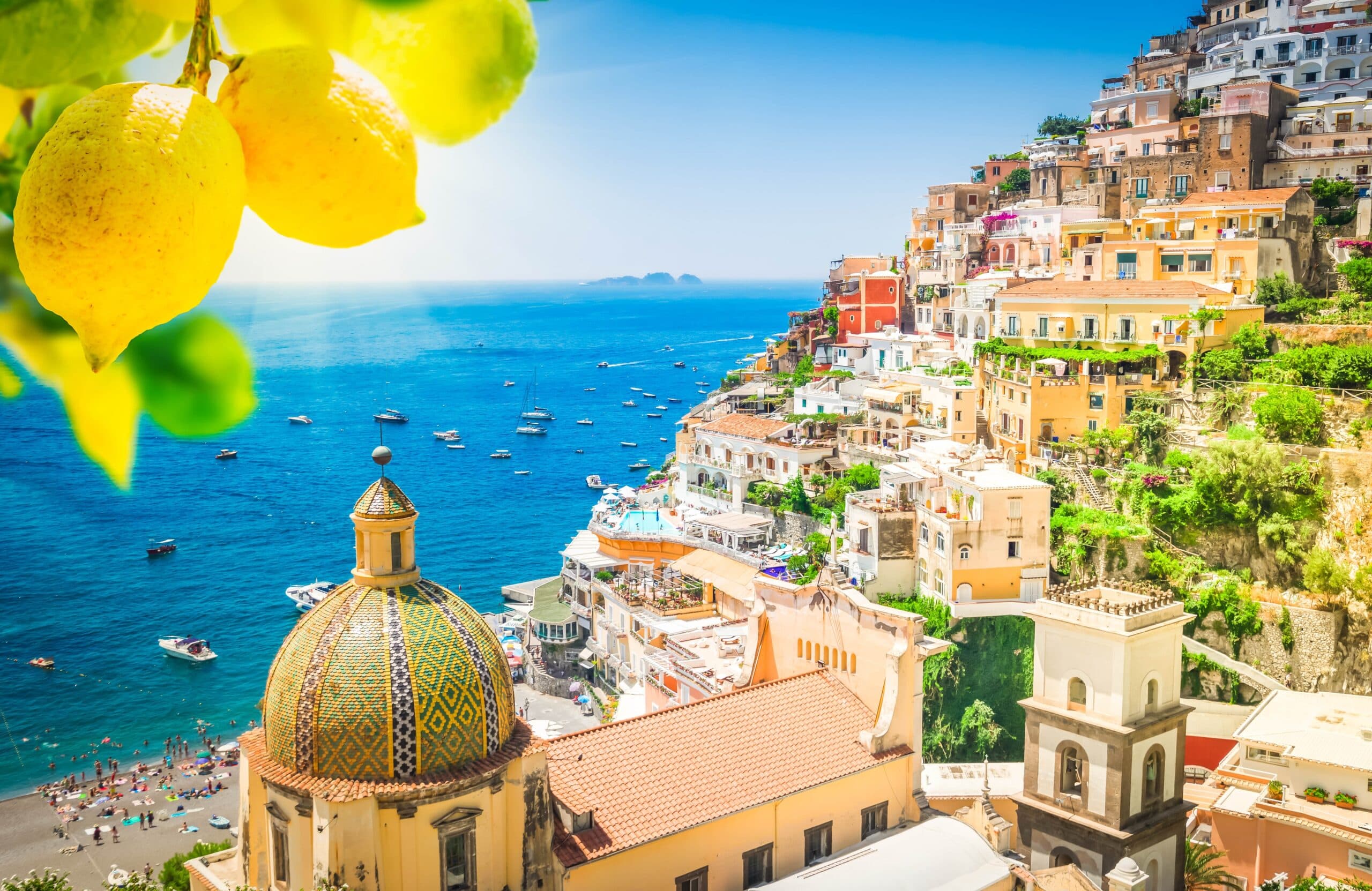 Private: Naples- Tour Sorrento and Positano by Driving Escort (with descent to Positano)