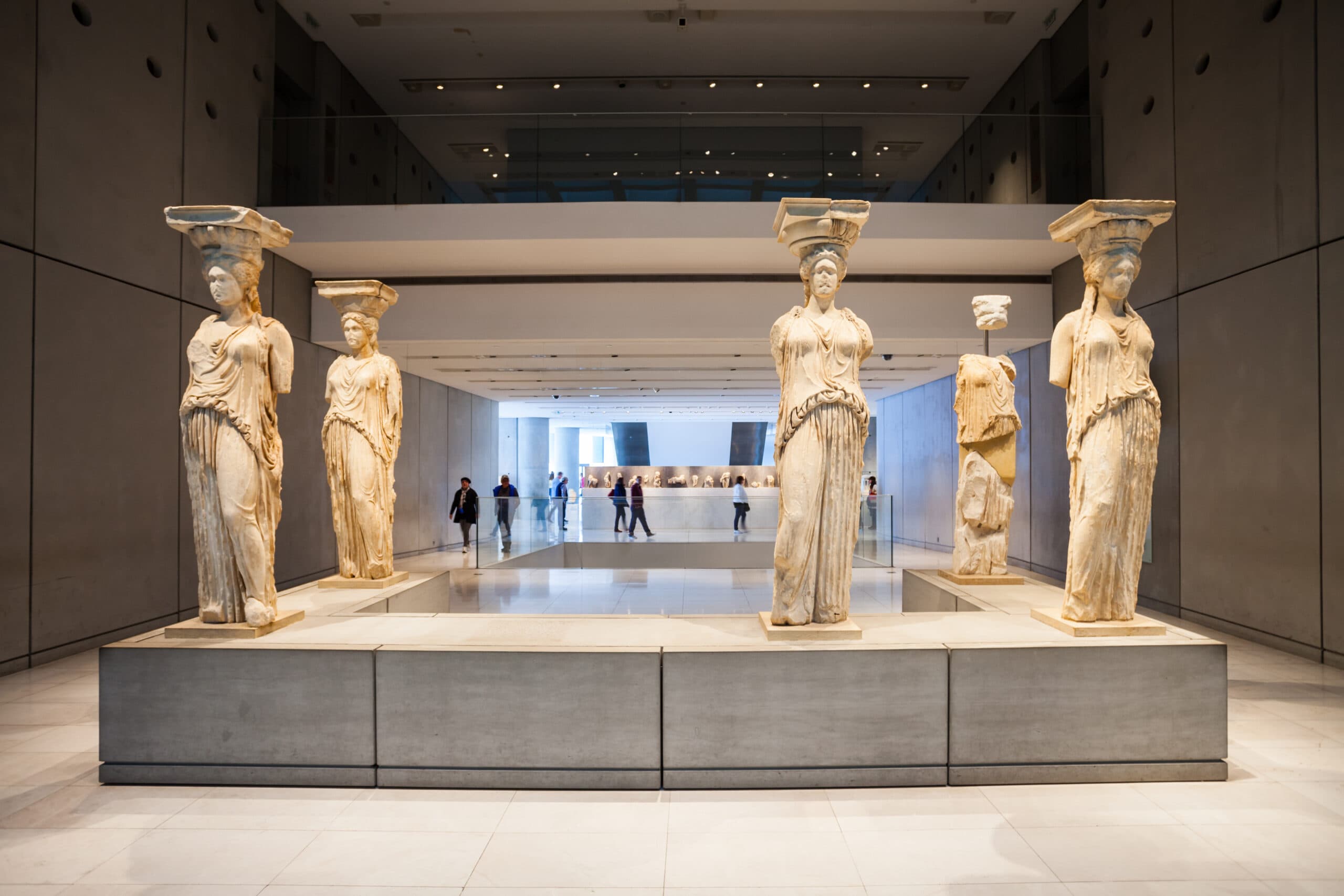 Athens,,Greece,-,October,19,,2016:,The,Acropolis,Museum,Is
