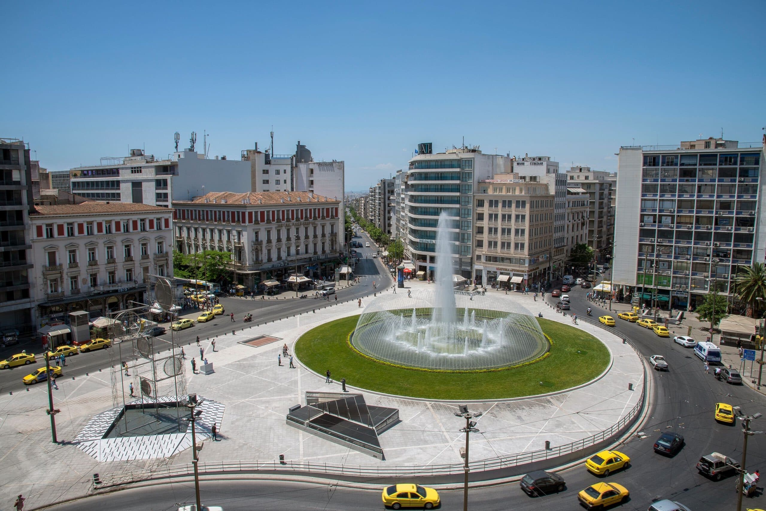 Athens,,Gr,-,May,21,,2020:,The,Omonoia,Square,In