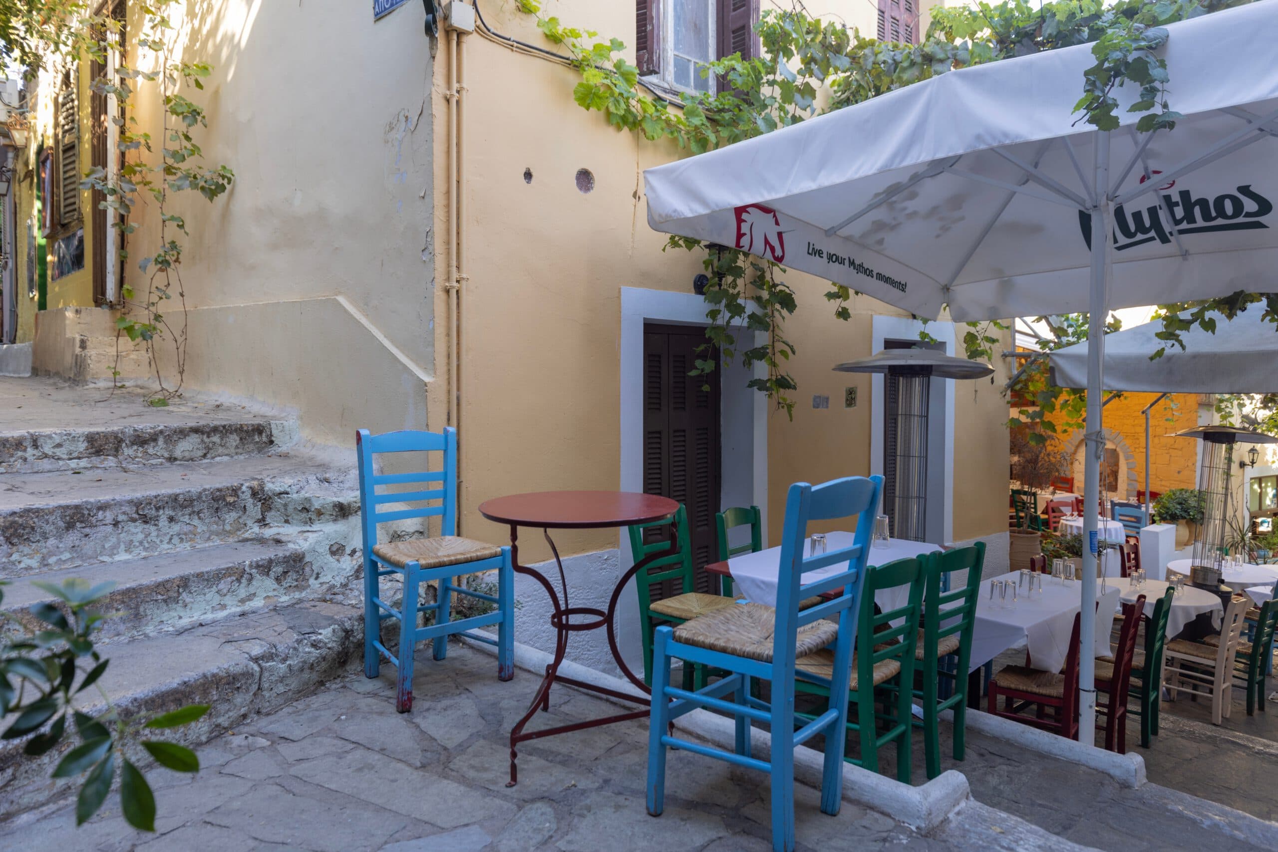 Athens,,Greece,-,October,19,,2022:,Anafiotika,,Scenic,Neighborhood,Of