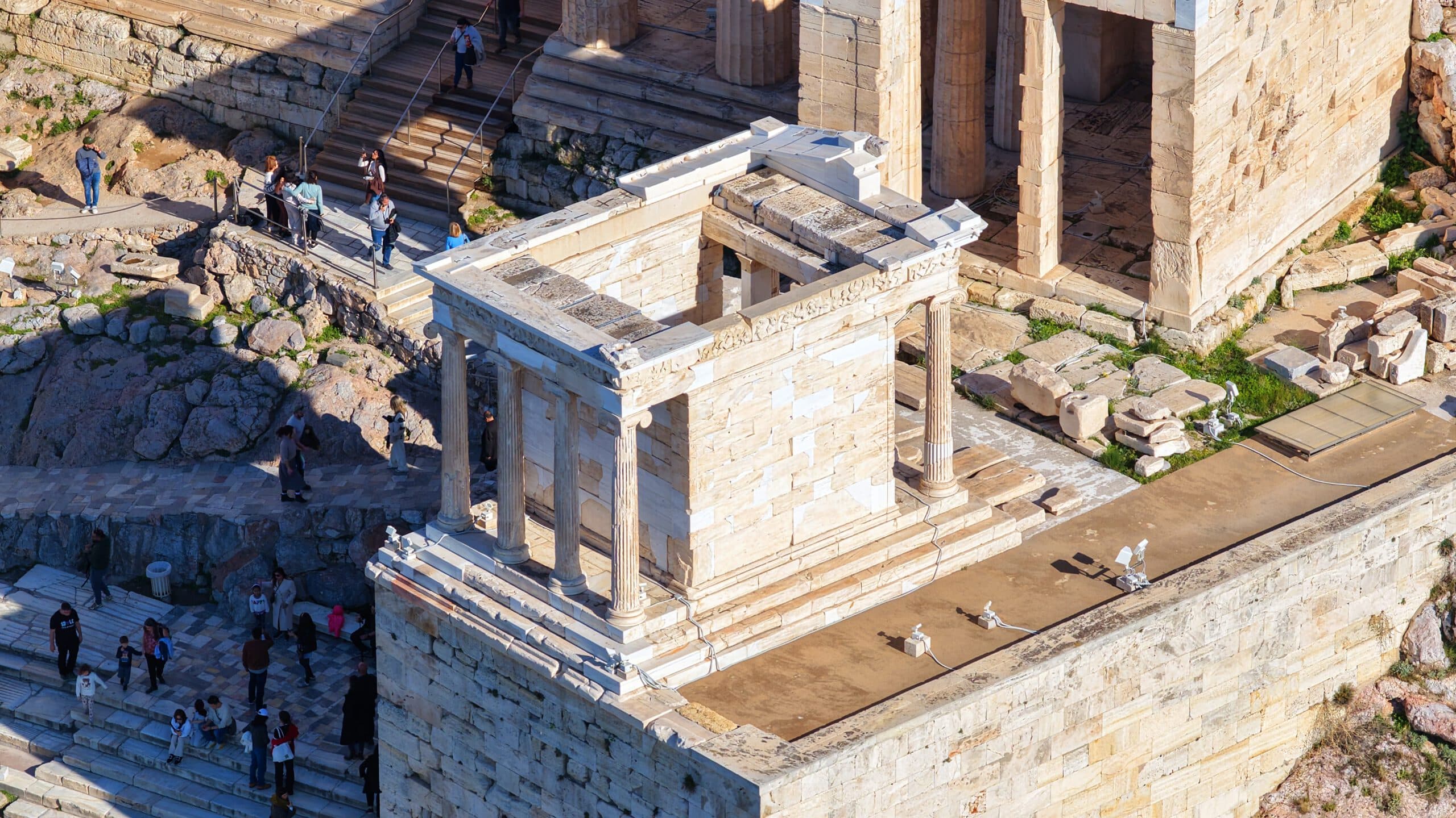 Athens,,Attica,|,Greece,-,December,17,2025:,Aerial,Drone