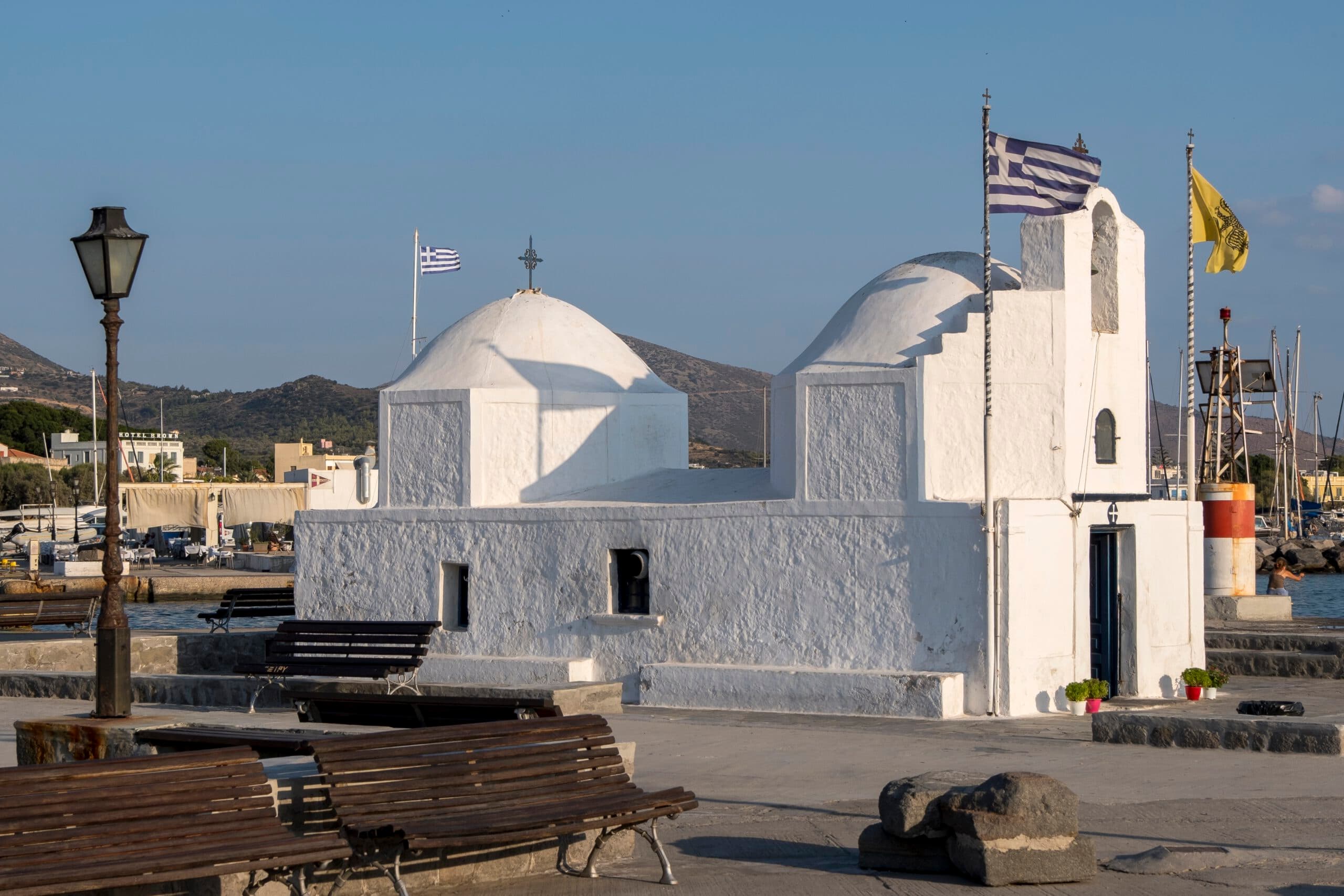 Saronic,Islands,,Greece,-,September,05,,2025:,Chapel,Of,St.