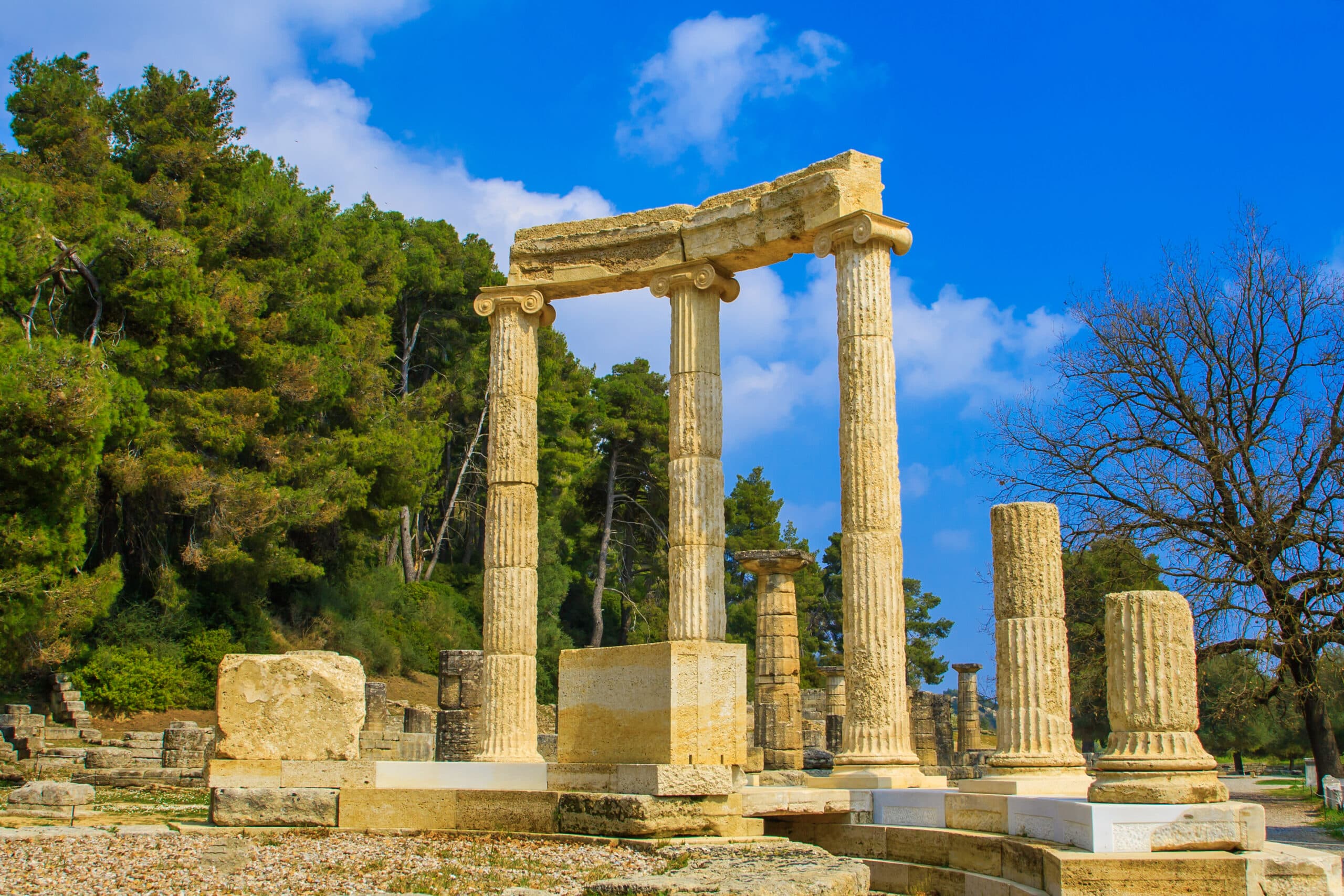 Ancient,Olympia,In,Greece