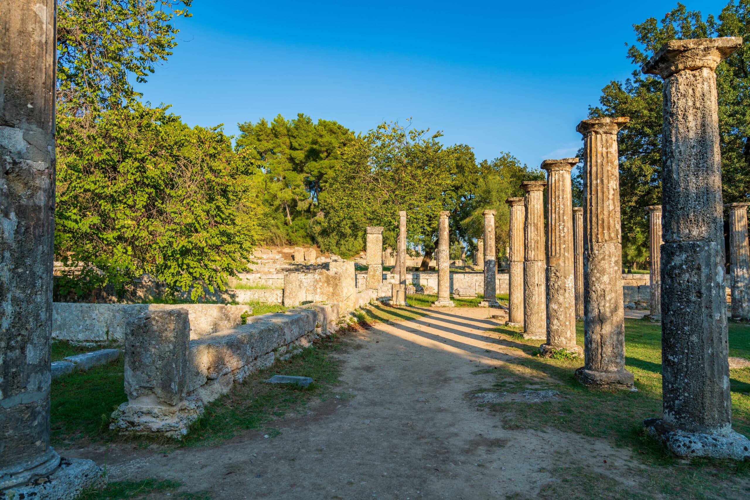 Archaeological,Site,Of,Olympia,,Unesco,World,Heritage,In,Greece