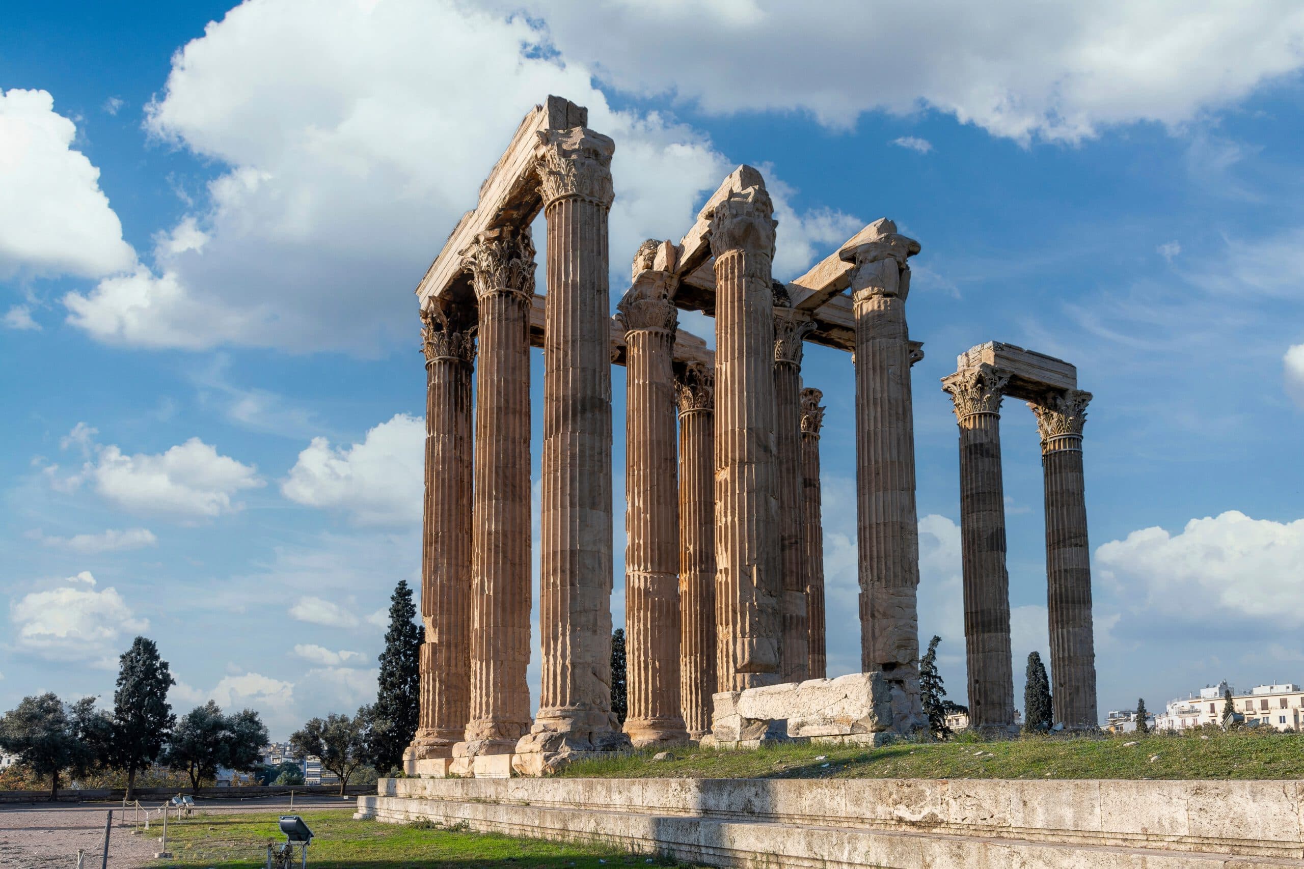 The,Temple,Of,Olympian,Zeus,View,In,Athens